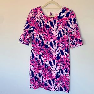 Lilly Pulitzer coral sheath dress Size 4